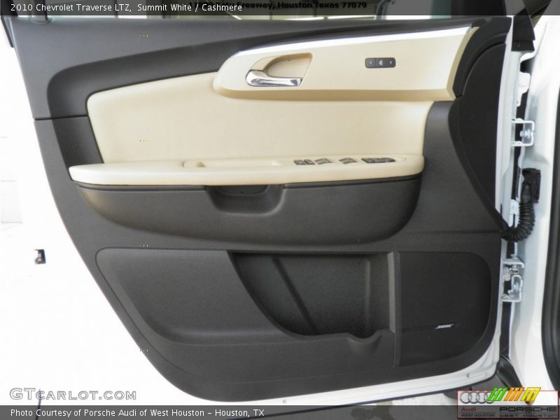 Summit White / Cashmere 2010 Chevrolet Traverse LTZ