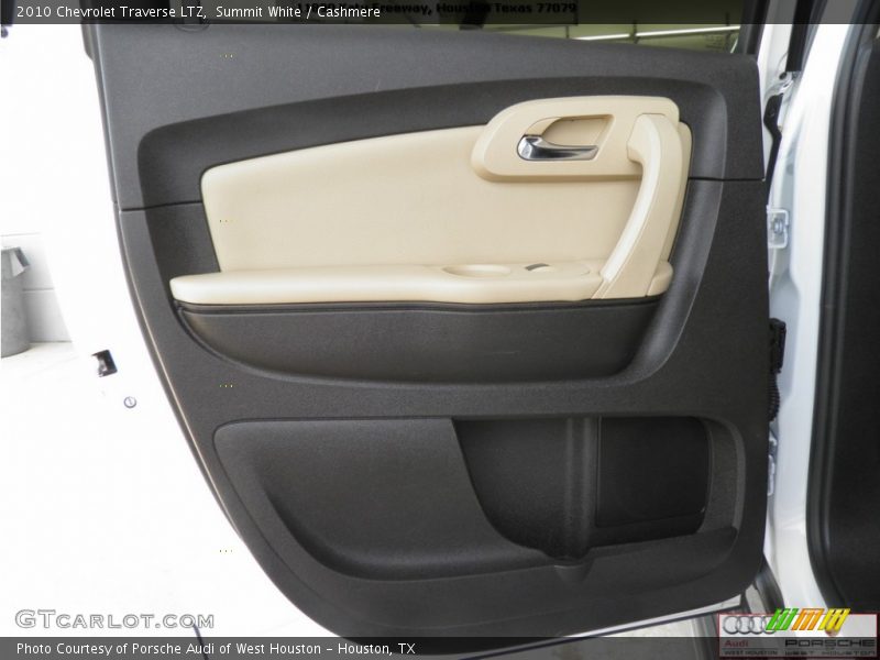 Summit White / Cashmere 2010 Chevrolet Traverse LTZ