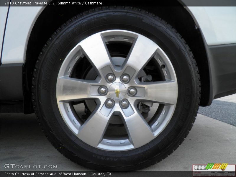Summit White / Cashmere 2010 Chevrolet Traverse LTZ