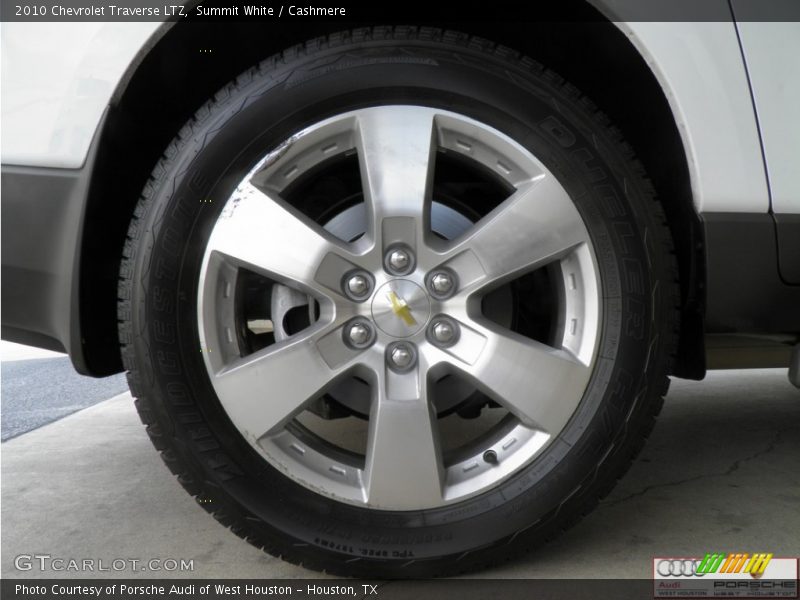 Summit White / Cashmere 2010 Chevrolet Traverse LTZ
