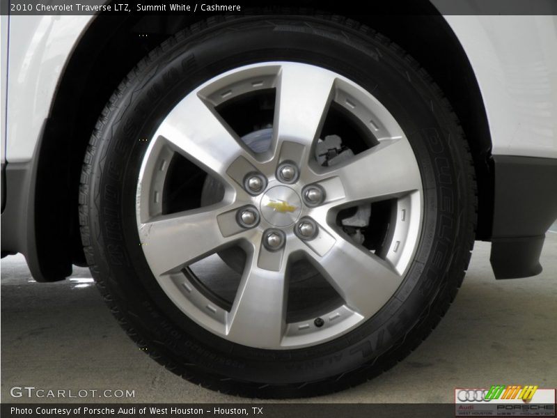 Summit White / Cashmere 2010 Chevrolet Traverse LTZ