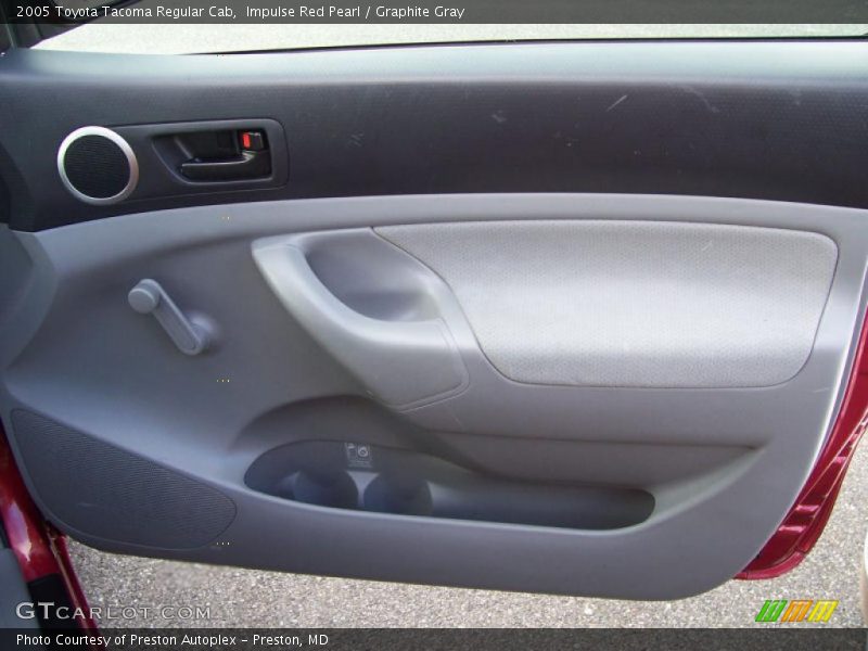 Impulse Red Pearl / Graphite Gray 2005 Toyota Tacoma Regular Cab
