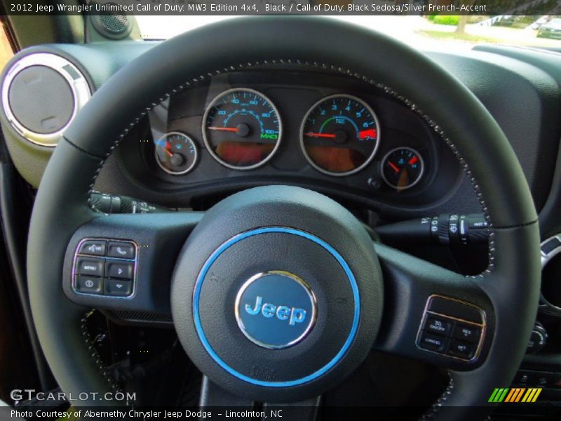  2012 Wrangler Unlimited Call of Duty: MW3 Edition 4x4 Steering Wheel