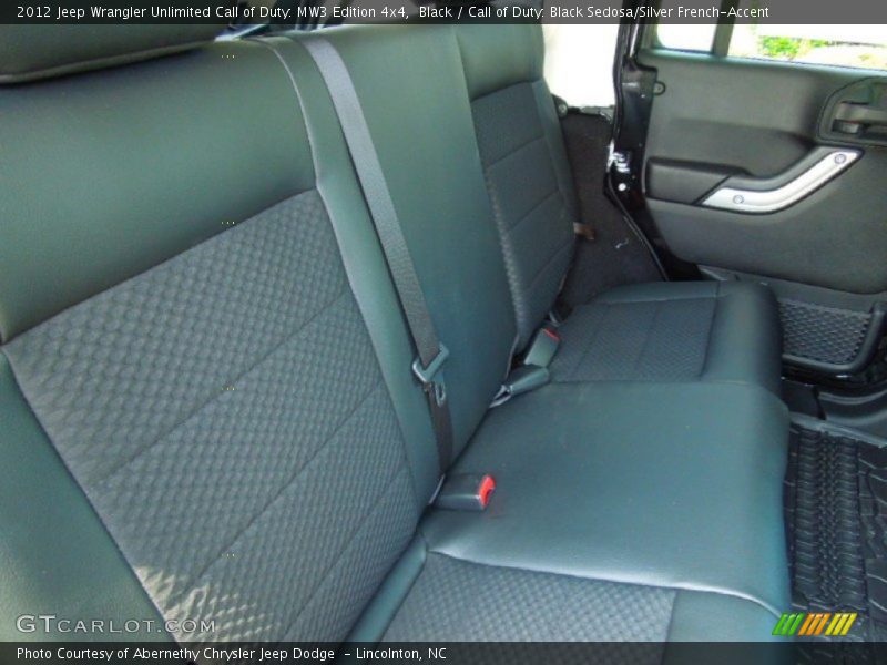  2012 Wrangler Unlimited Call of Duty: MW3 Edition 4x4 Call of Duty: Black Sedosa/Silver French-Accent Interior