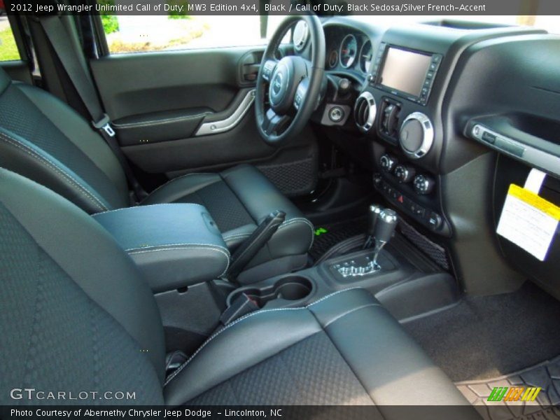  2012 Wrangler Unlimited Call of Duty: MW3 Edition 4x4 Call of Duty: Black Sedosa/Silver French-Accent Interior