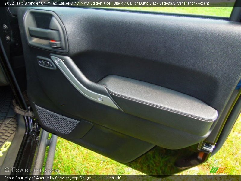 Door Panel of 2012 Wrangler Unlimited Call of Duty: MW3 Edition 4x4