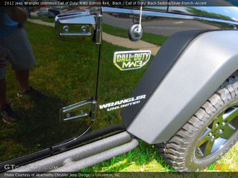  2012 Wrangler Unlimited Call of Duty: MW3 Edition 4x4 Logo