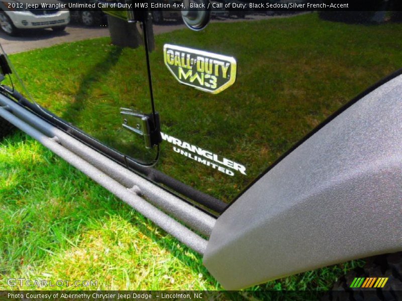  2012 Wrangler Unlimited Call of Duty: MW3 Edition 4x4 Logo
