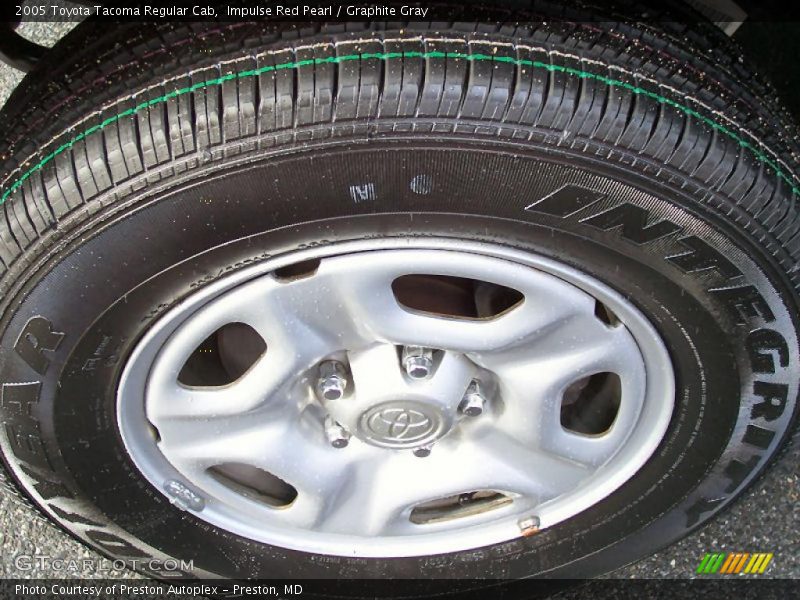 Impulse Red Pearl / Graphite Gray 2005 Toyota Tacoma Regular Cab