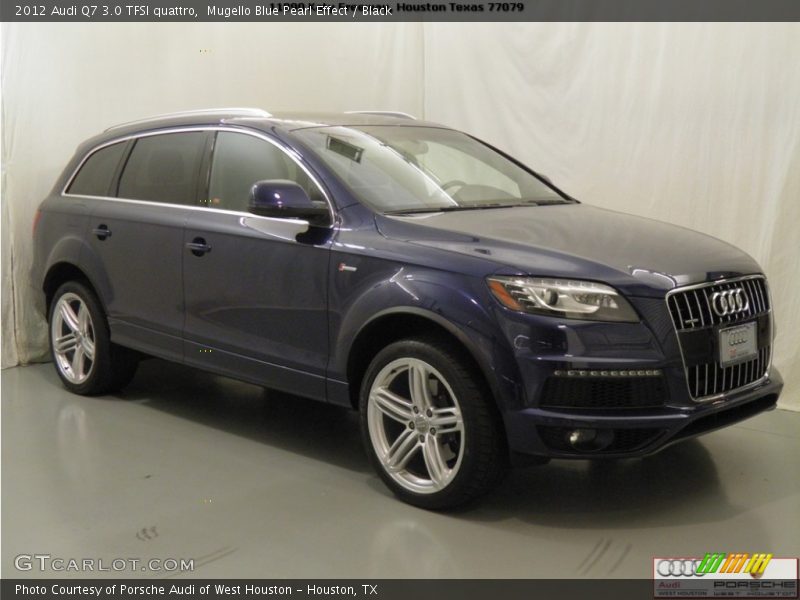 Mugello Blue Pearl Effect / Black 2012 Audi Q7 3.0 TFSI quattro