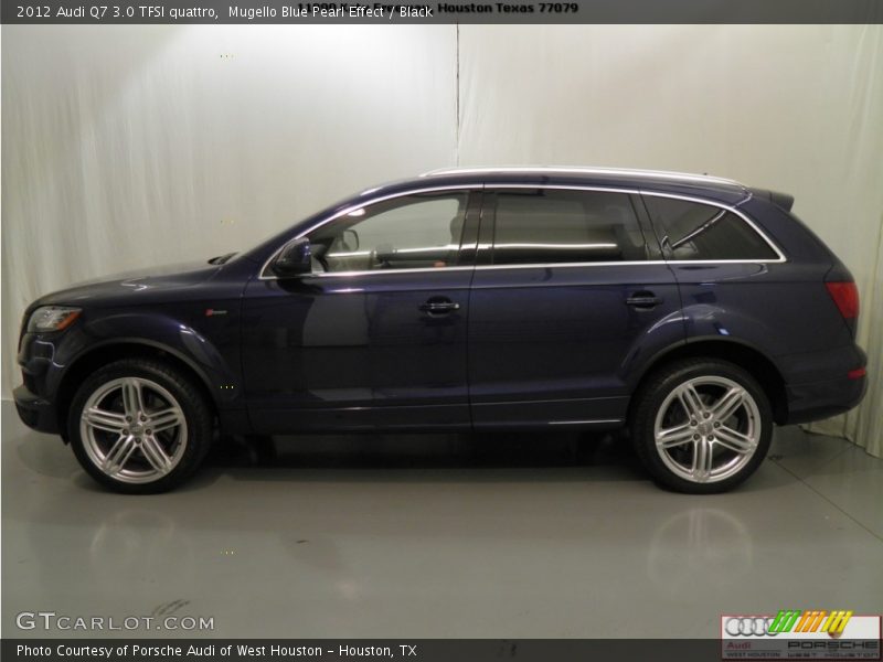 Mugello Blue Pearl Effect / Black 2012 Audi Q7 3.0 TFSI quattro