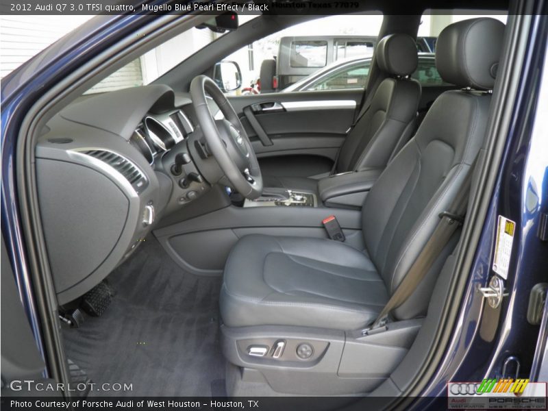 Mugello Blue Pearl Effect / Black 2012 Audi Q7 3.0 TFSI quattro