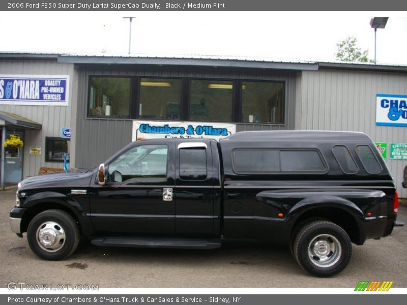 Black / Medium Flint 2006 Ford F350 Super Duty Lariat SuperCab Dually