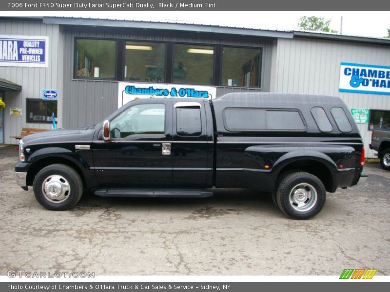 Black / Medium Flint 2006 Ford F350 Super Duty Lariat SuperCab Dually