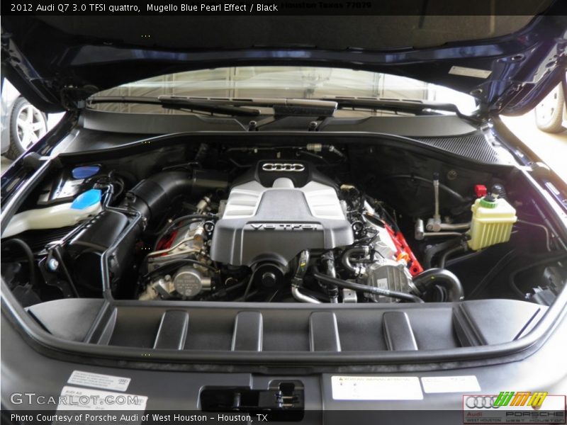 Mugello Blue Pearl Effect / Black 2012 Audi Q7 3.0 TFSI quattro