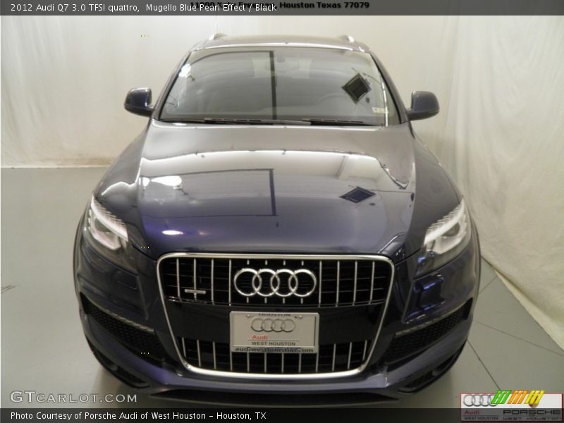 Mugello Blue Pearl Effect / Black 2012 Audi Q7 3.0 TFSI quattro