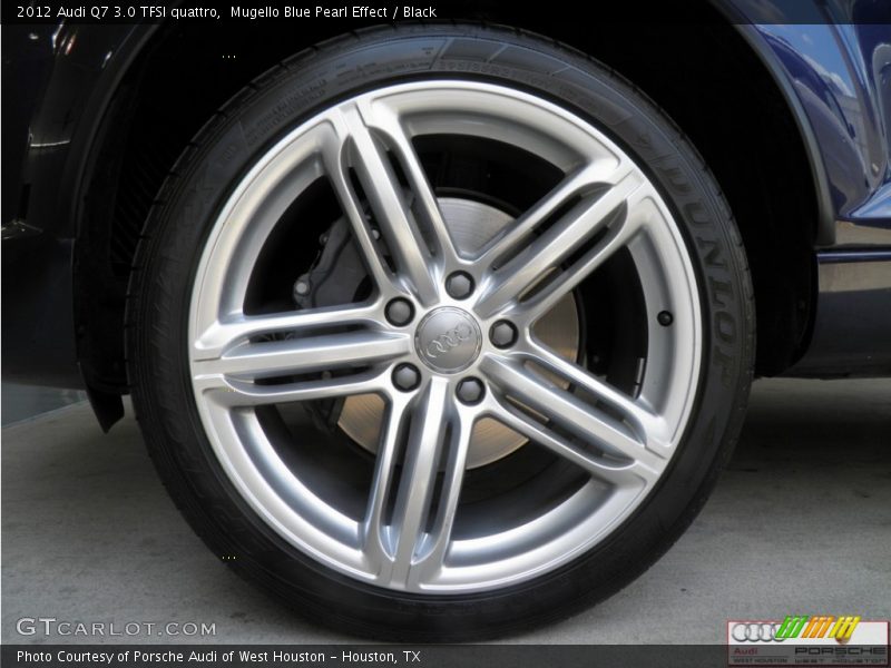 Mugello Blue Pearl Effect / Black 2012 Audi Q7 3.0 TFSI quattro