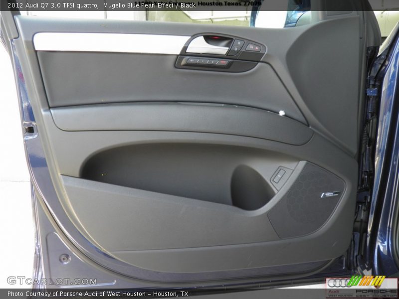 Mugello Blue Pearl Effect / Black 2012 Audi Q7 3.0 TFSI quattro