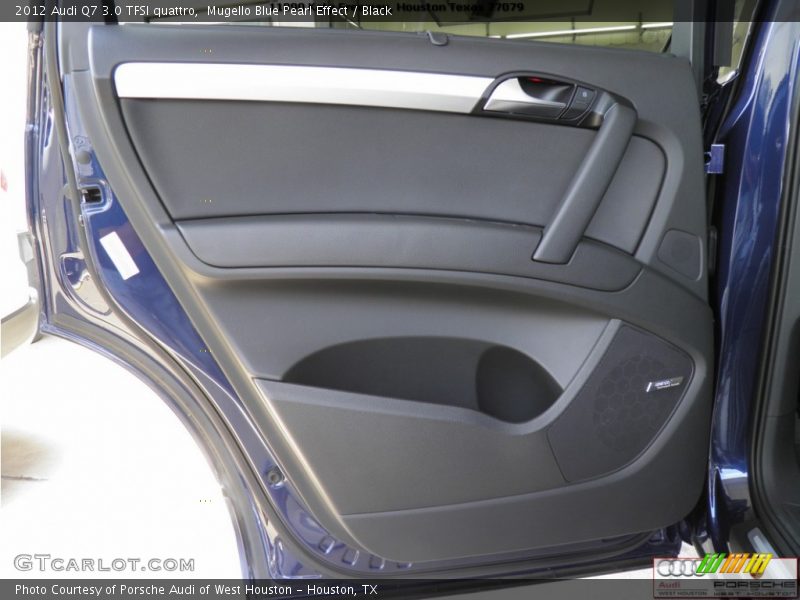 Mugello Blue Pearl Effect / Black 2012 Audi Q7 3.0 TFSI quattro