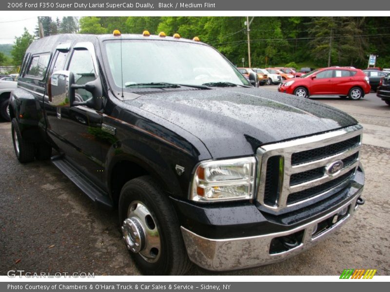 Black / Medium Flint 2006 Ford F350 Super Duty Lariat SuperCab Dually