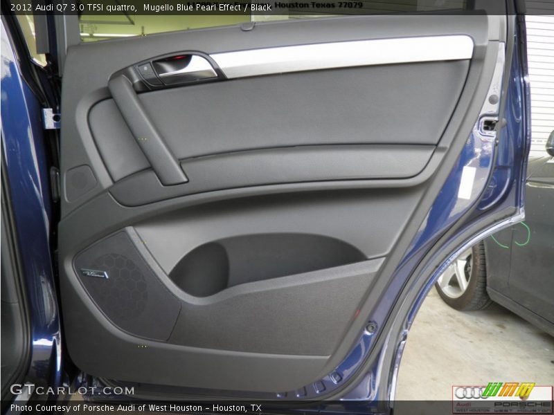 Mugello Blue Pearl Effect / Black 2012 Audi Q7 3.0 TFSI quattro