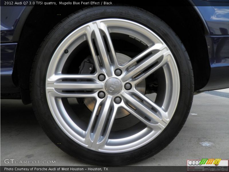 Mugello Blue Pearl Effect / Black 2012 Audi Q7 3.0 TFSI quattro