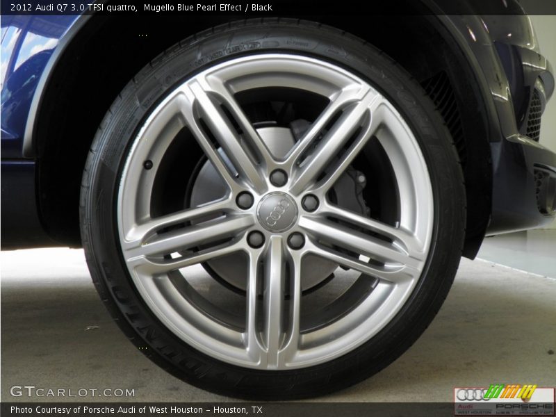 Mugello Blue Pearl Effect / Black 2012 Audi Q7 3.0 TFSI quattro
