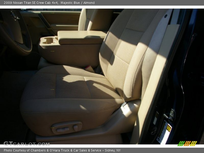 Majestic Blue / Almond 2009 Nissan Titan SE Crew Cab 4x4