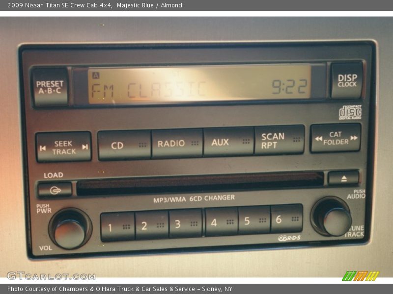 Majestic Blue / Almond 2009 Nissan Titan SE Crew Cab 4x4