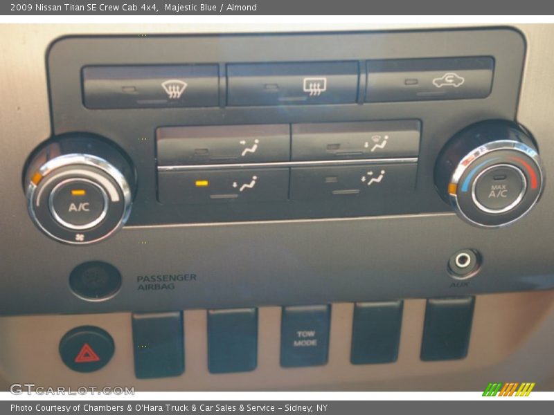 Majestic Blue / Almond 2009 Nissan Titan SE Crew Cab 4x4