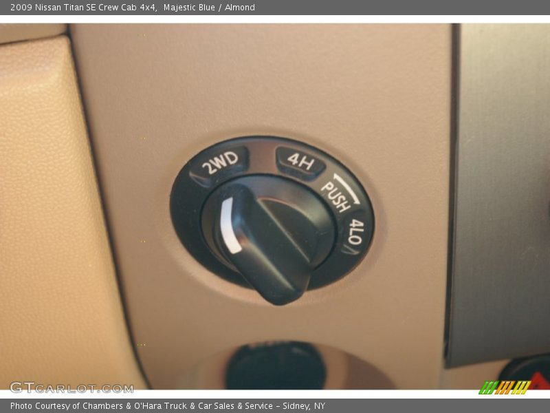 Majestic Blue / Almond 2009 Nissan Titan SE Crew Cab 4x4