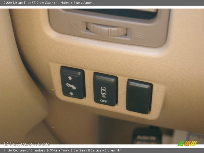 Majestic Blue / Almond 2009 Nissan Titan SE Crew Cab 4x4