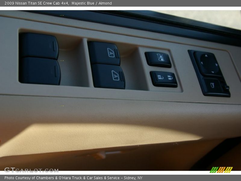 Majestic Blue / Almond 2009 Nissan Titan SE Crew Cab 4x4