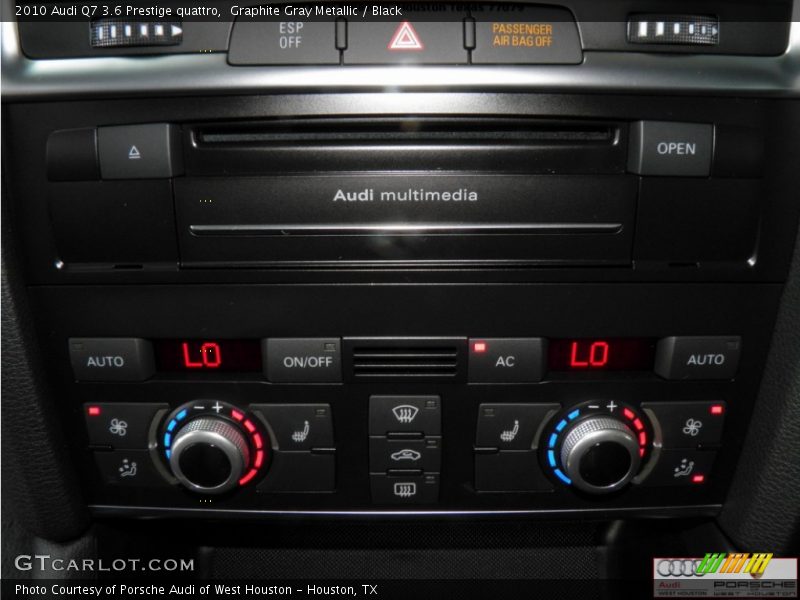 Graphite Gray Metallic / Black 2010 Audi Q7 3.6 Prestige quattro