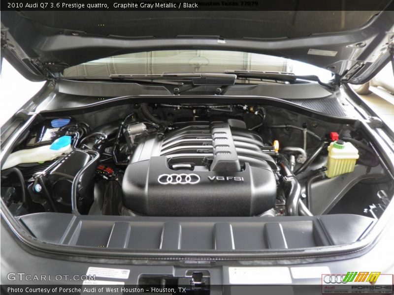 Graphite Gray Metallic / Black 2010 Audi Q7 3.6 Prestige quattro