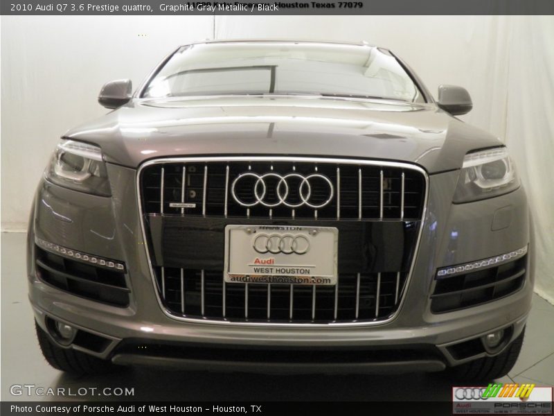 Graphite Gray Metallic / Black 2010 Audi Q7 3.6 Prestige quattro