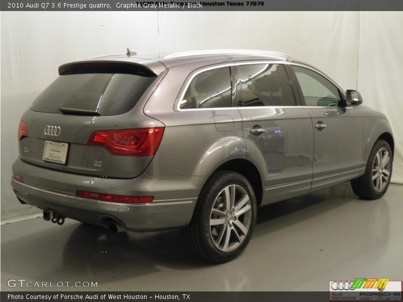 Graphite Gray Metallic / Black 2010 Audi Q7 3.6 Prestige quattro
