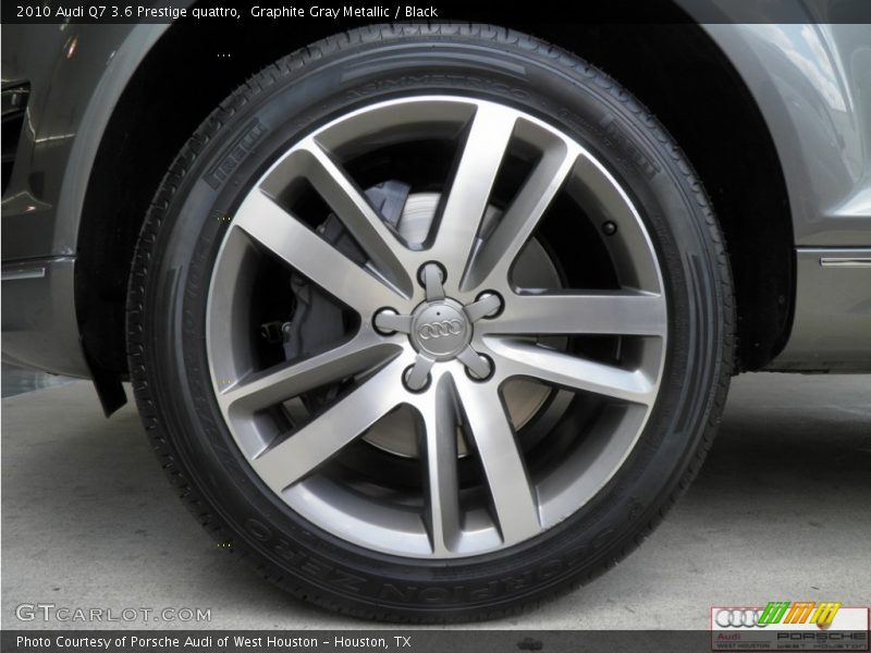 Graphite Gray Metallic / Black 2010 Audi Q7 3.6 Prestige quattro