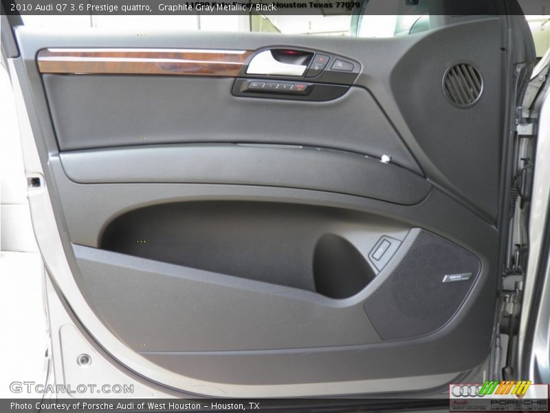 Graphite Gray Metallic / Black 2010 Audi Q7 3.6 Prestige quattro