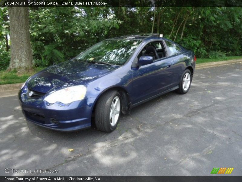 Eternal Blue Pearl / Ebony 2004 Acura RSX Sports Coupe