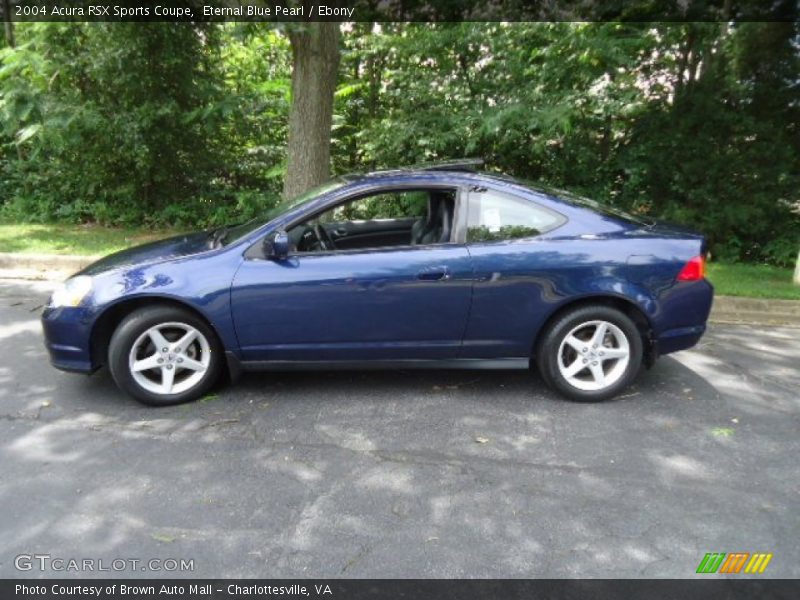Eternal Blue Pearl / Ebony 2004 Acura RSX Sports Coupe