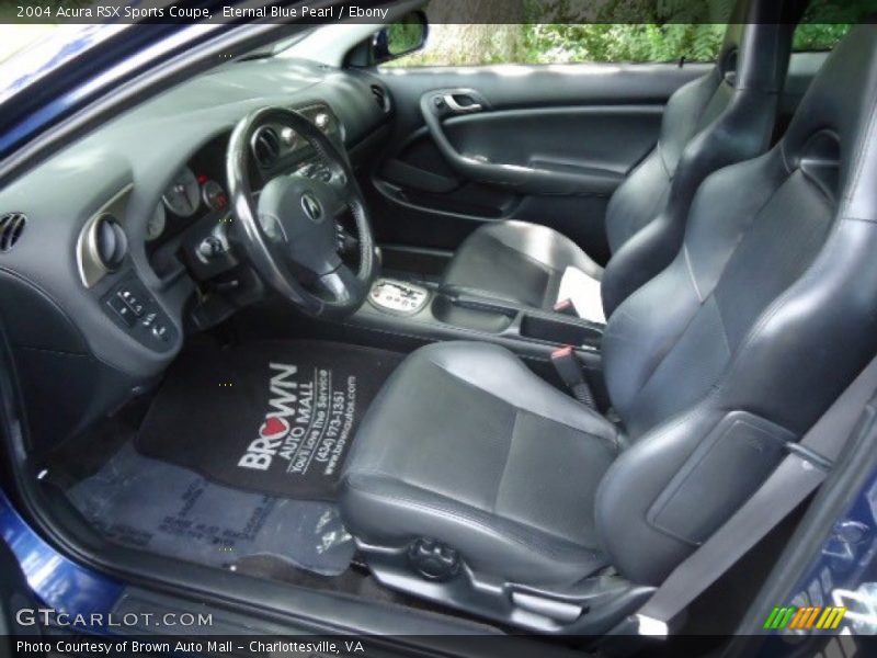 Eternal Blue Pearl / Ebony 2004 Acura RSX Sports Coupe