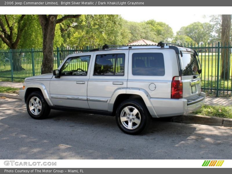 Bright Silver Metallic / Dark Khaki/Light Graystone 2006 Jeep Commander Limited