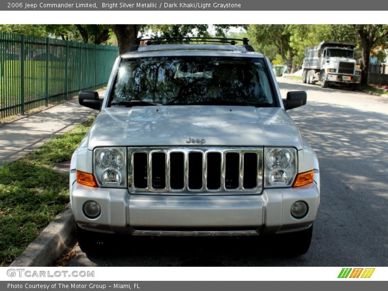 Bright Silver Metallic / Dark Khaki/Light Graystone 2006 Jeep Commander Limited