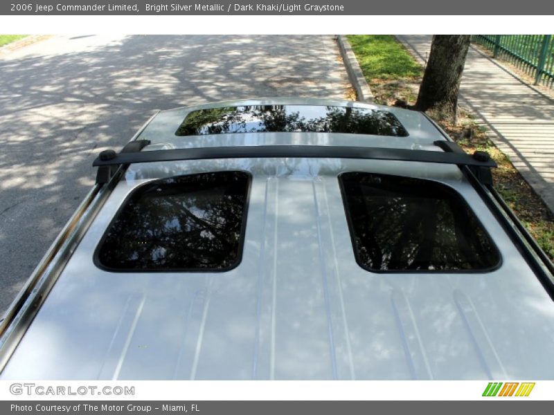 Bright Silver Metallic / Dark Khaki/Light Graystone 2006 Jeep Commander Limited