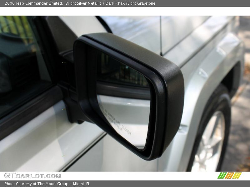 Bright Silver Metallic / Dark Khaki/Light Graystone 2006 Jeep Commander Limited