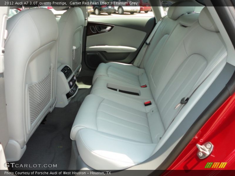 Garnet Red Pearl Effect / Titanium Grey 2012 Audi A7 3.0T quattro Prestige
