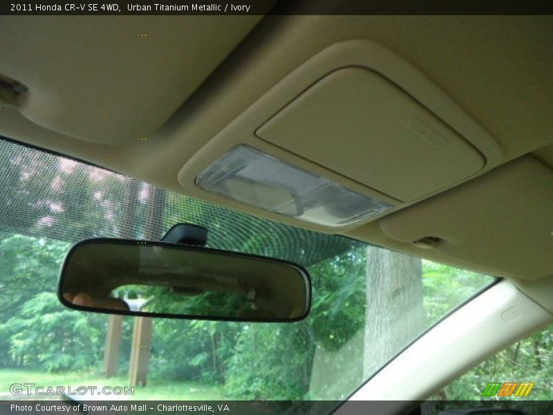 Urban Titanium Metallic / Ivory 2011 Honda CR-V SE 4WD