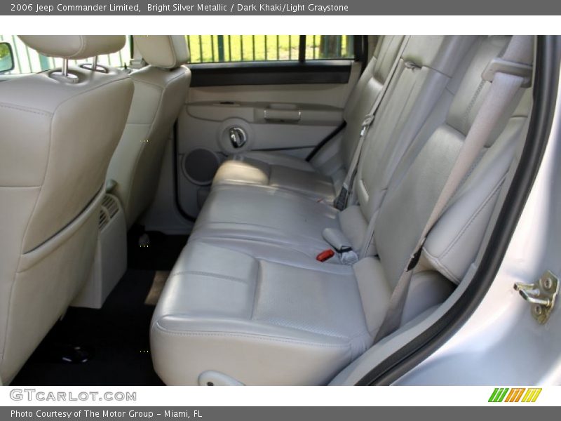 Bright Silver Metallic / Dark Khaki/Light Graystone 2006 Jeep Commander Limited