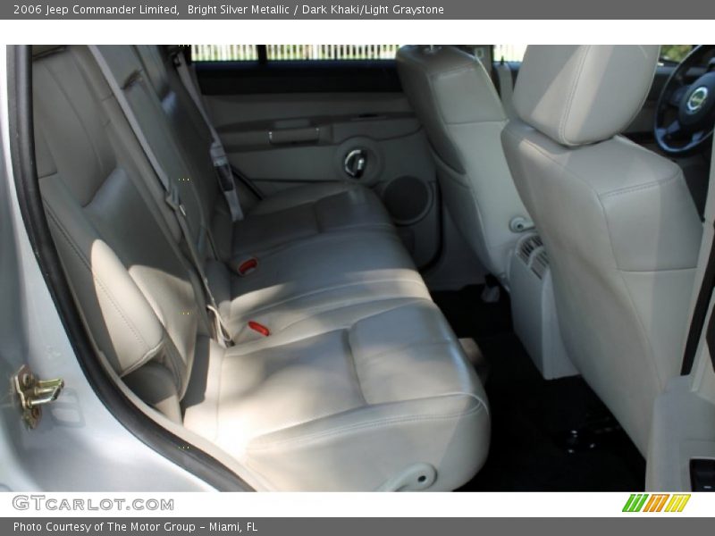 Bright Silver Metallic / Dark Khaki/Light Graystone 2006 Jeep Commander Limited